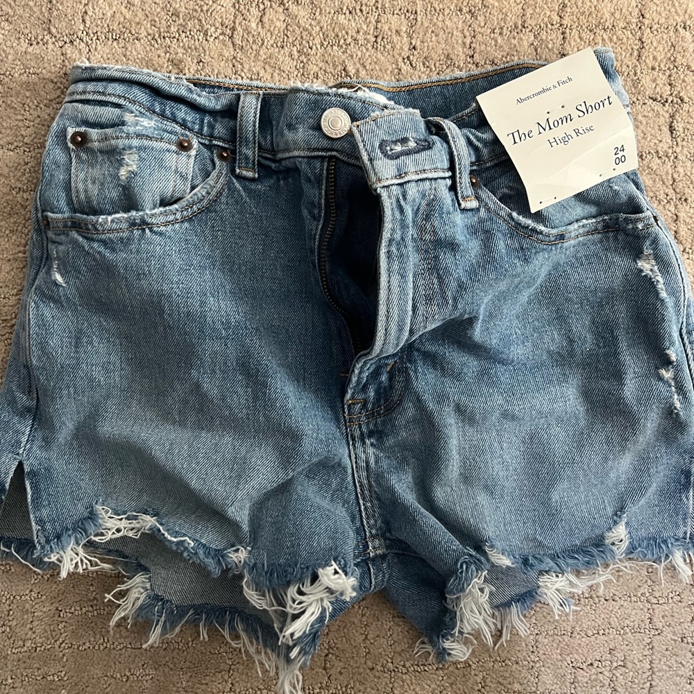Mom jean shorts
